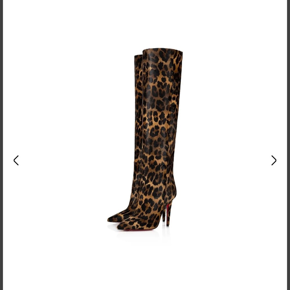 CHRISTIAN LOUBOUTIN - Size 36.5 - ASTRILARGE BOTTA 100 - Picture 3 of 14